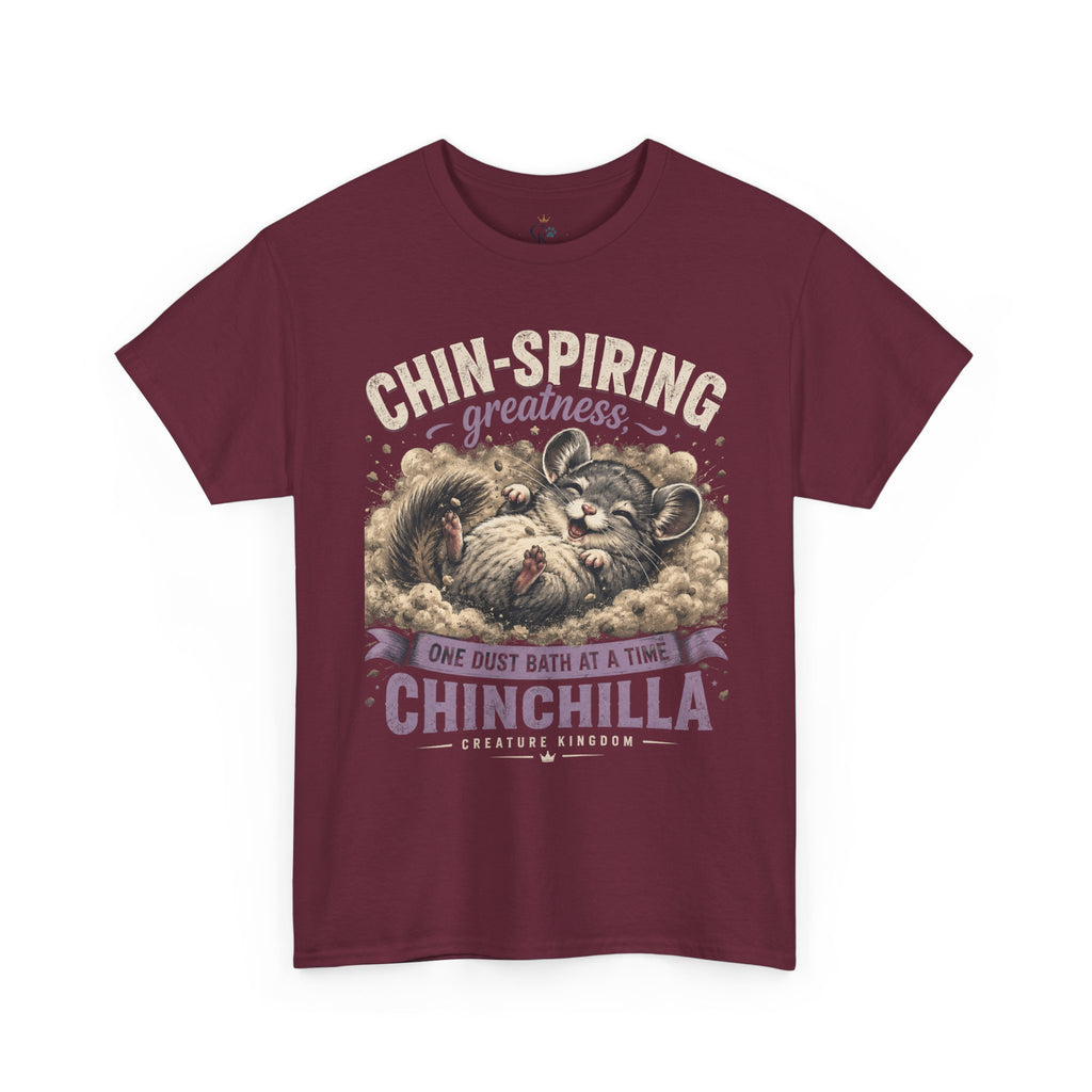 Creature Kingdom "Chin-Spiring Greatness" Chinchilla Tee