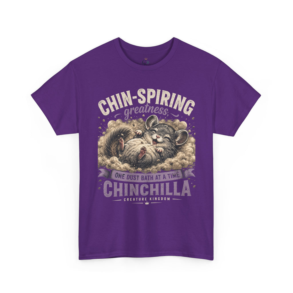 Creature Kingdom "Chin-Spiring Greatness" Chinchilla Tee