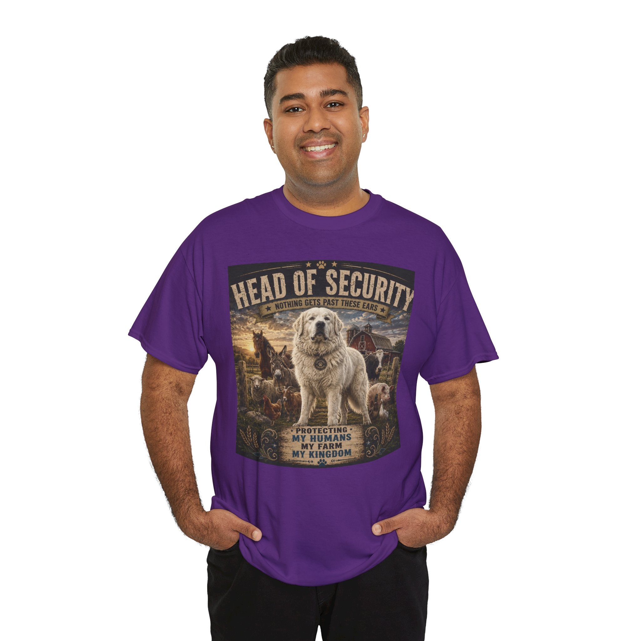 "Head of Security" Great Pyrenees Tee