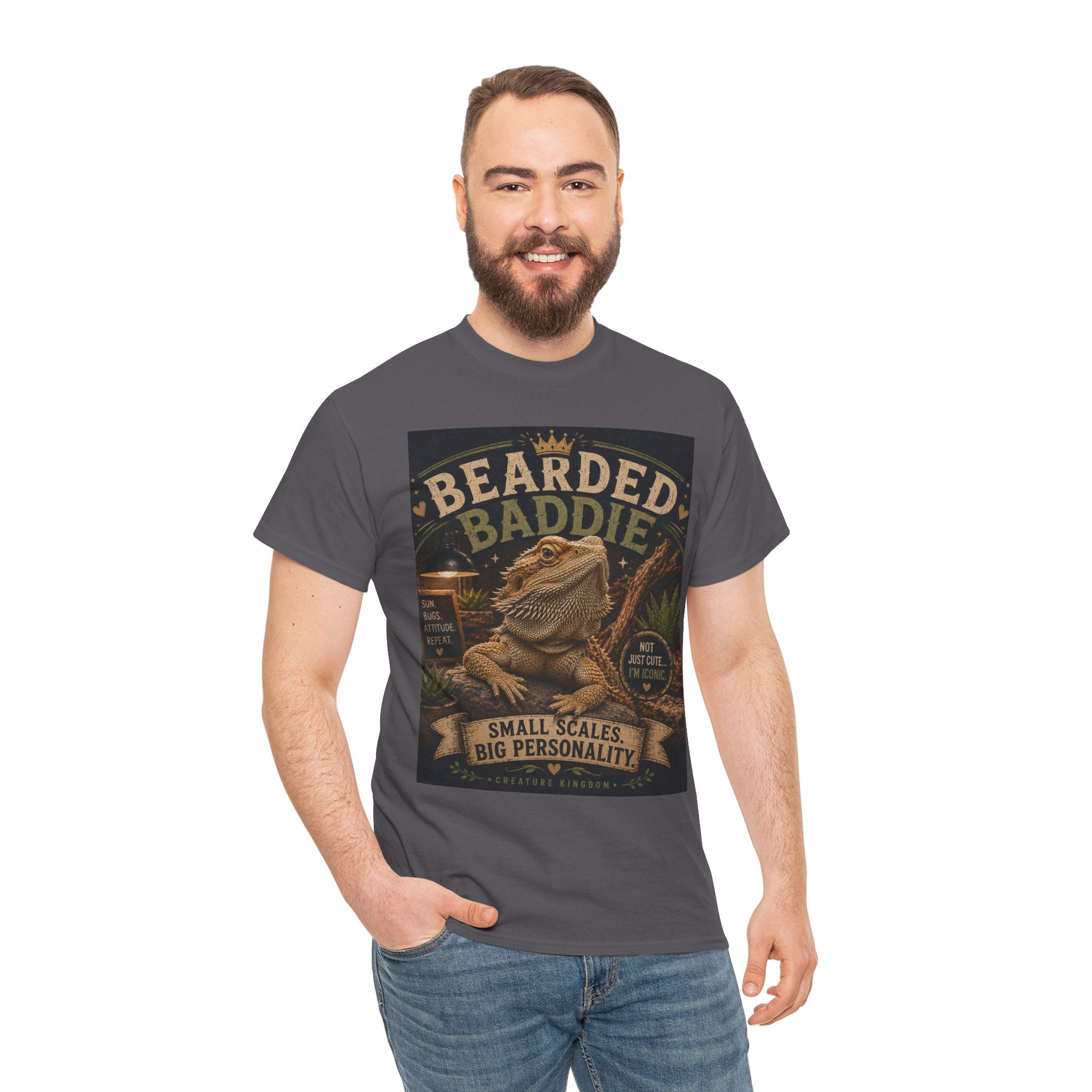 Creature Kingdom "Bearded Baddie" Bearded Dragon Tee