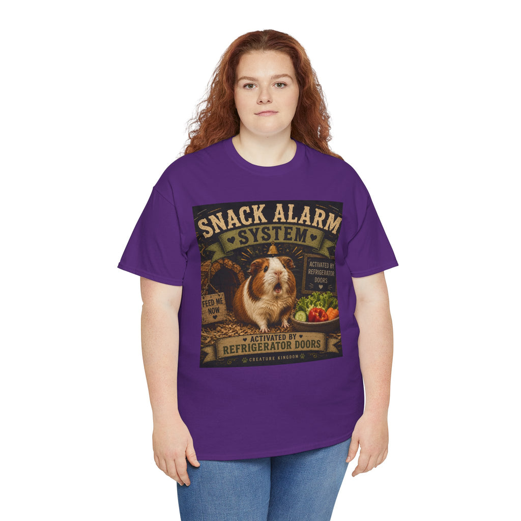 Creature Kingdom "Snack Alarm System" Guinea Pig Tee