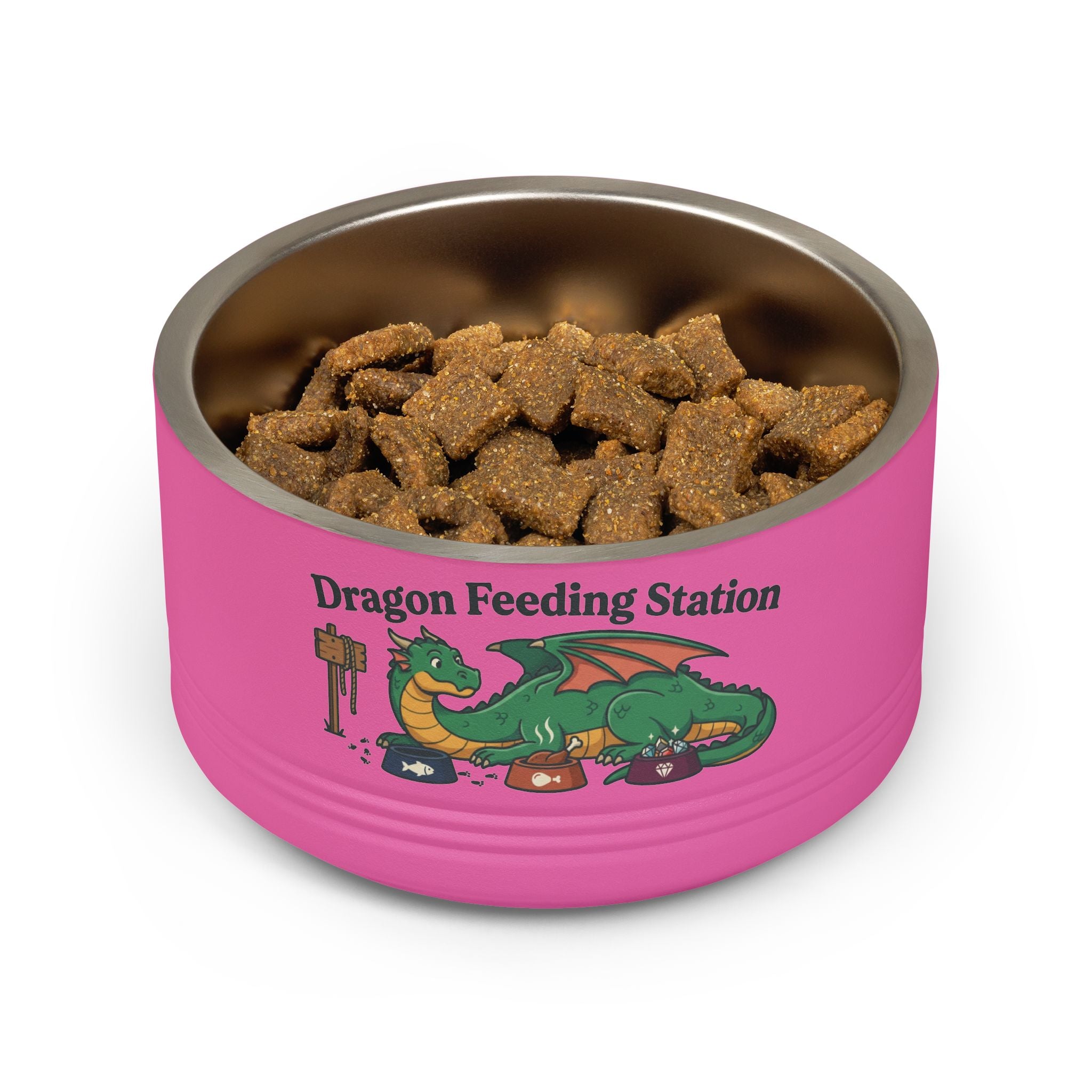 Creature Kingdom "Dragon Feeding Station" Reptile Pet Bowl
