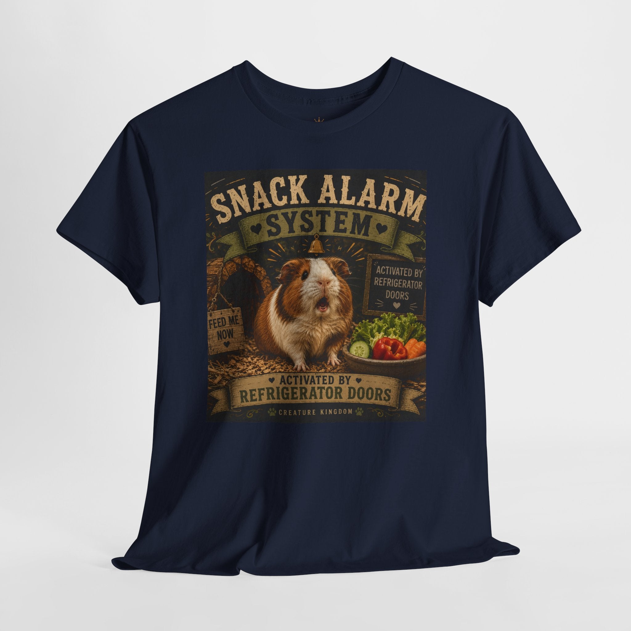 Creature Kingdom "Snack Alarm System" Guinea Pig Tee