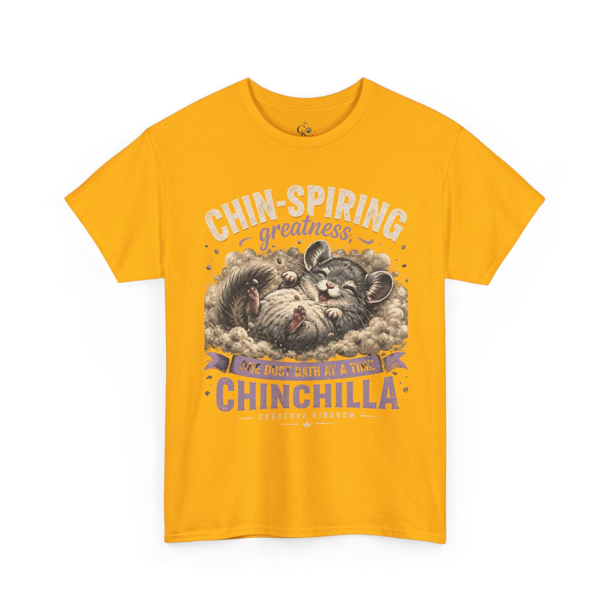 Creature Kingdom "Chin-Spiring Greatness" Chinchilla Tee