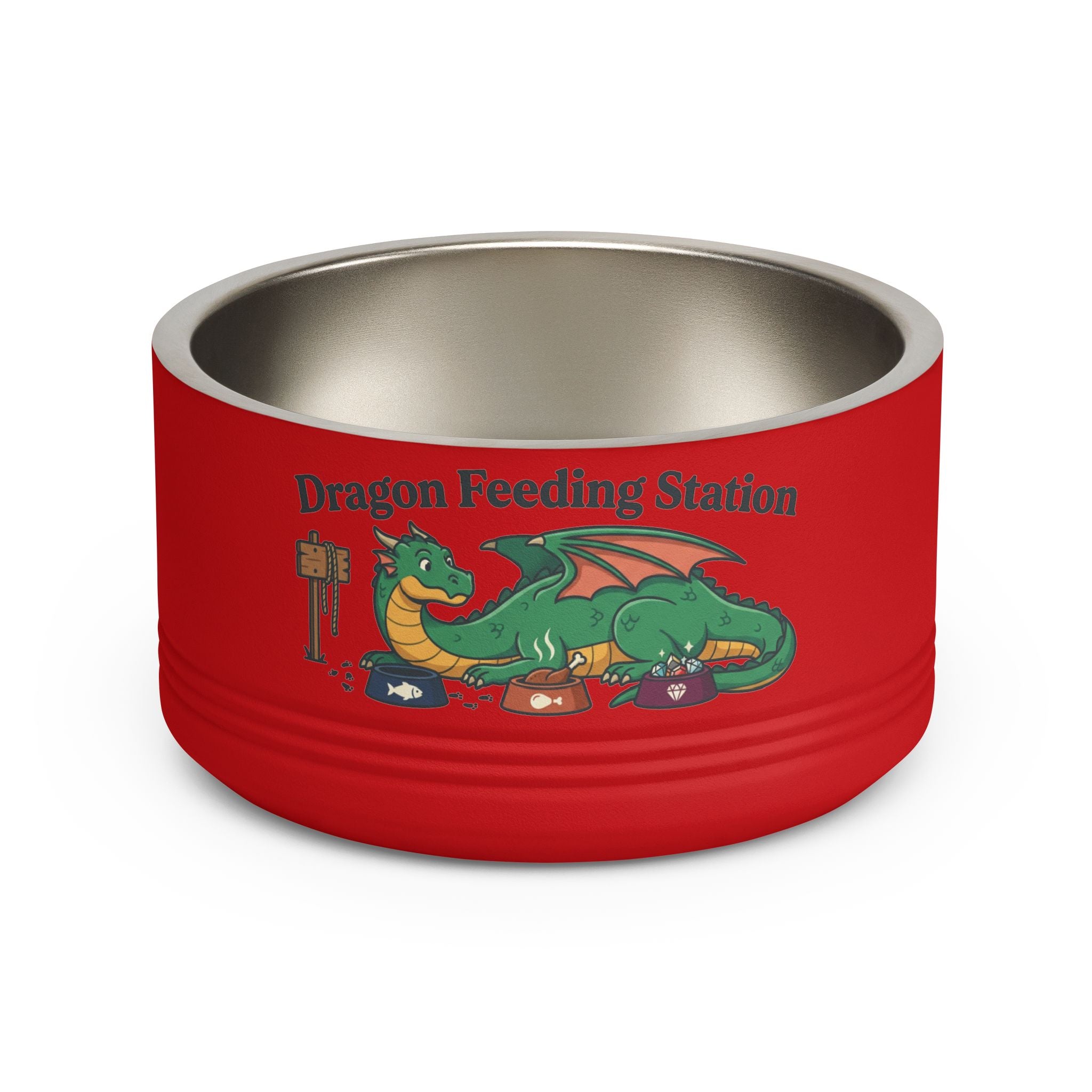 Creature Kingdom "Dragon Feeding Station" Reptile Pet Bowl