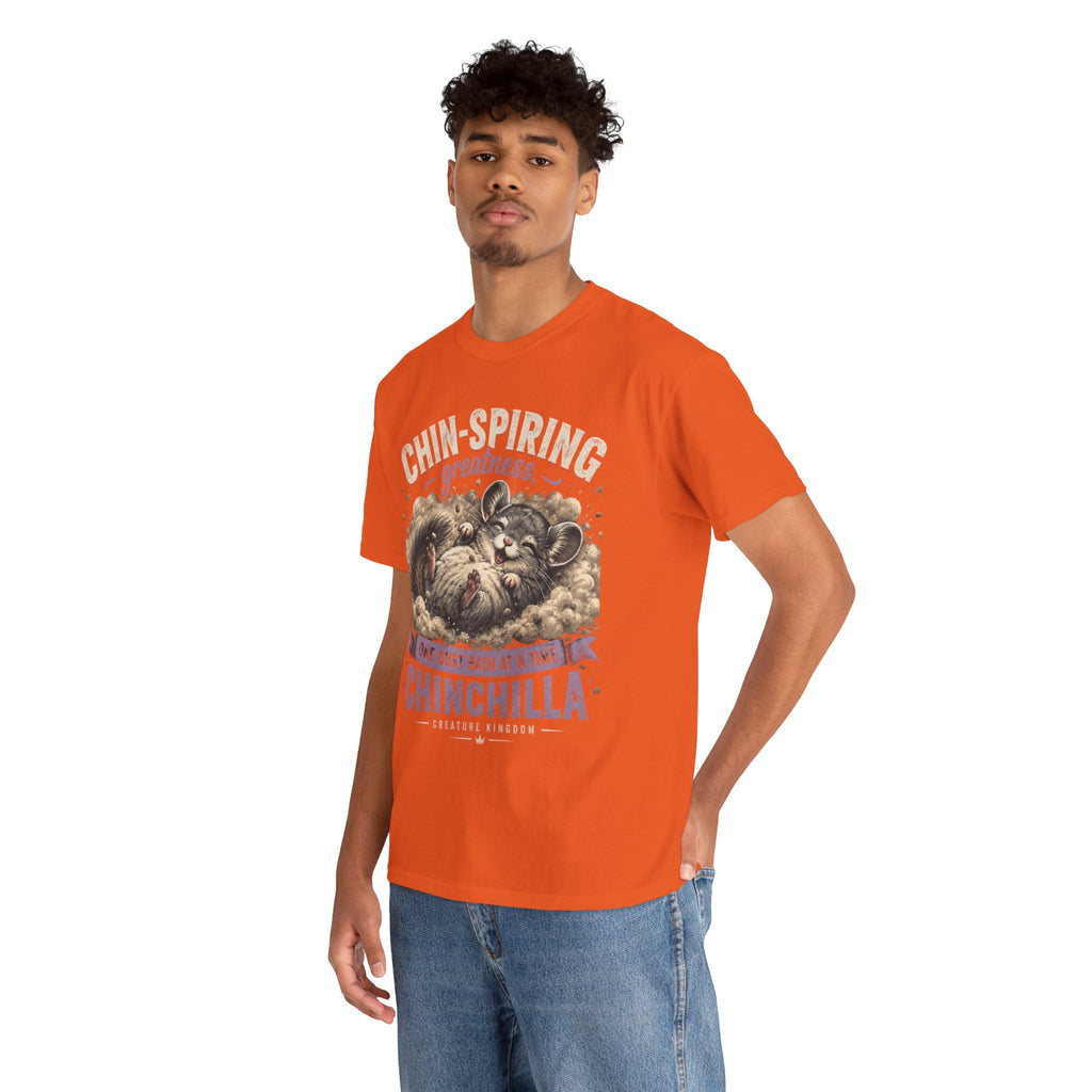 Creature Kingdom "Chin-Spiring Greatness" Chinchilla Tee