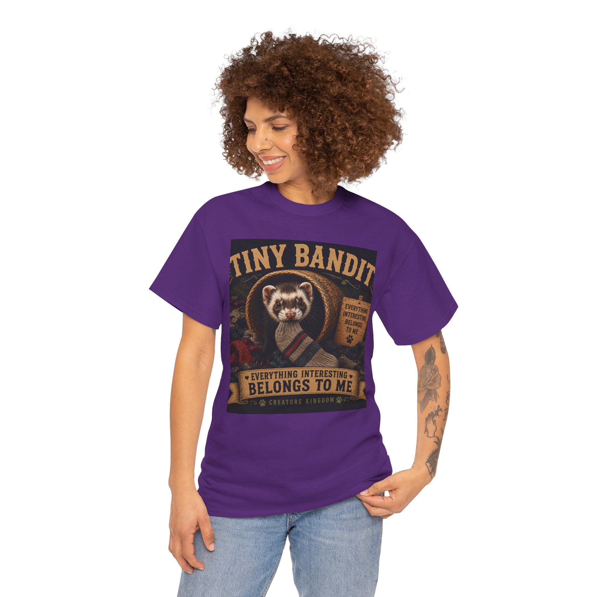 Creature Kingdom "Tiny Bandit" Ferret Tee