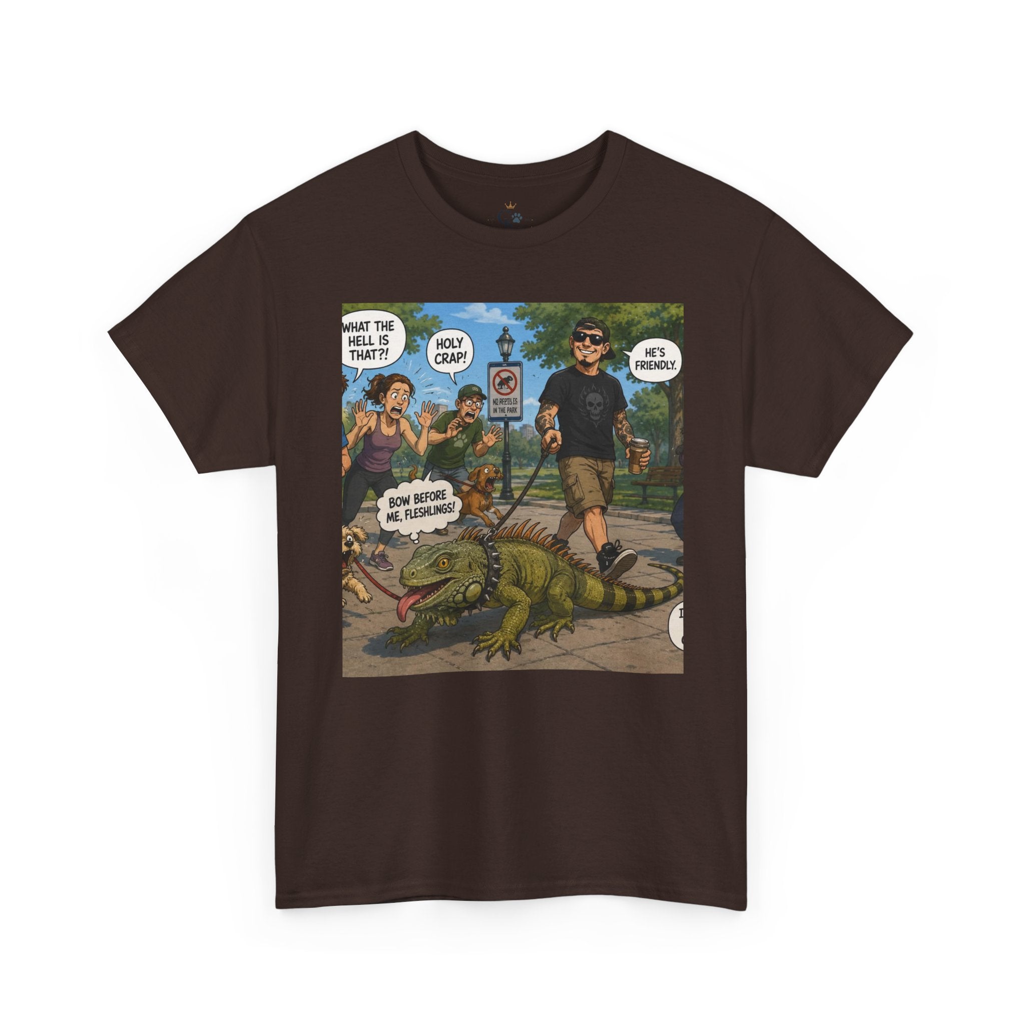 Creature Kingdom "What the Hell is That?!" Iguana Tee