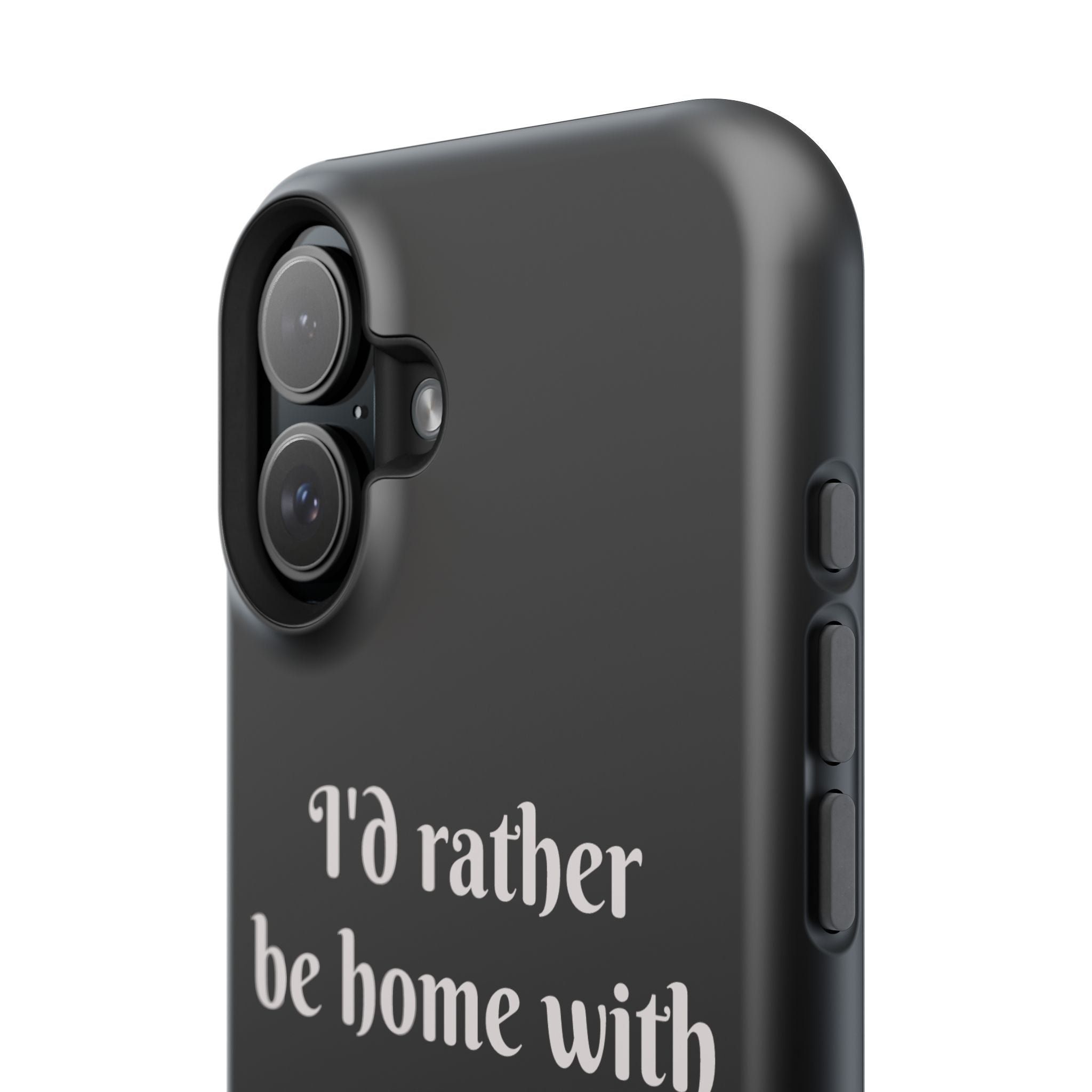 Creature Kingdom "I'd Rather Be Home With My Animals" Magnetic Phone Case