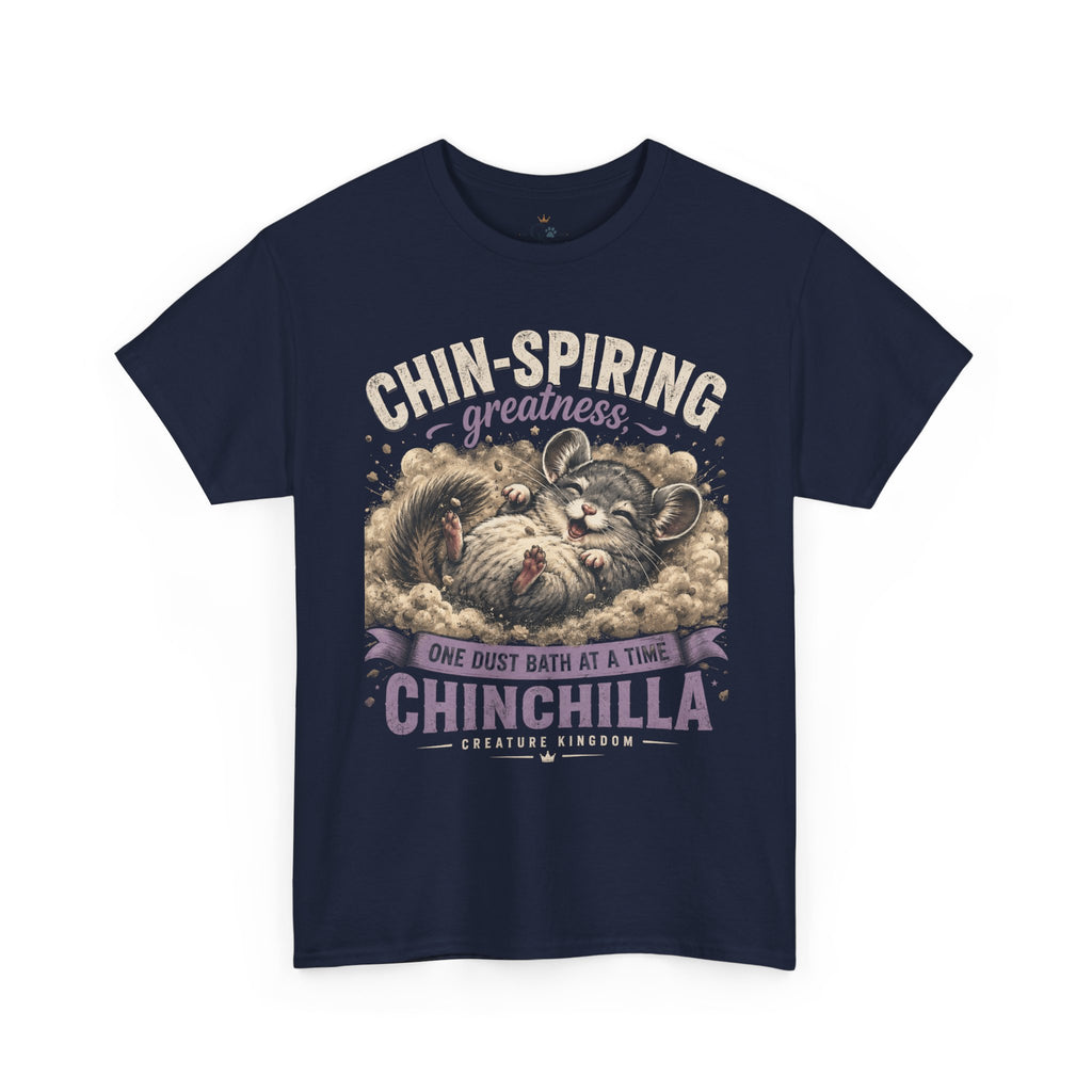 Creature Kingdom "Chin-Spiring Greatness" Chinchilla Tee