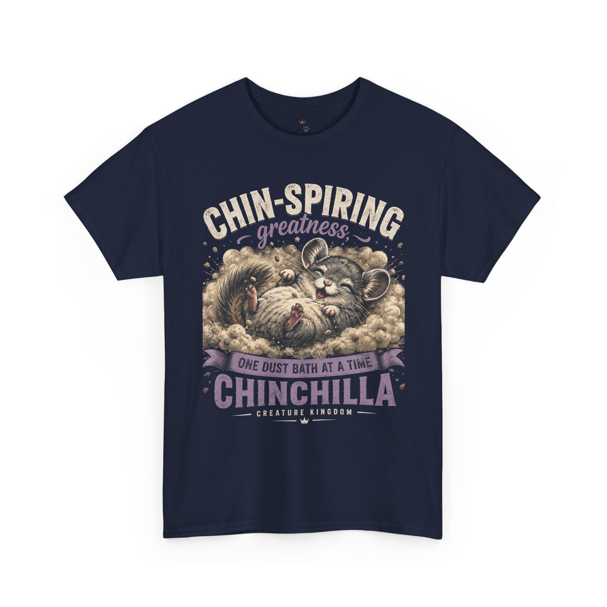 Creature Kingdom "Chin-Spiring Greatness" Chinchilla Tee