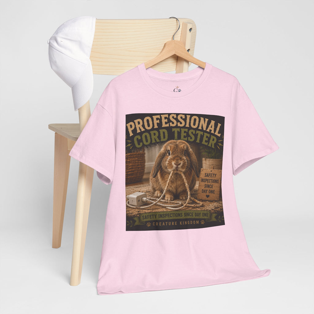 Creature Kingdom "Professional Cord Tester" Rabbit Tee