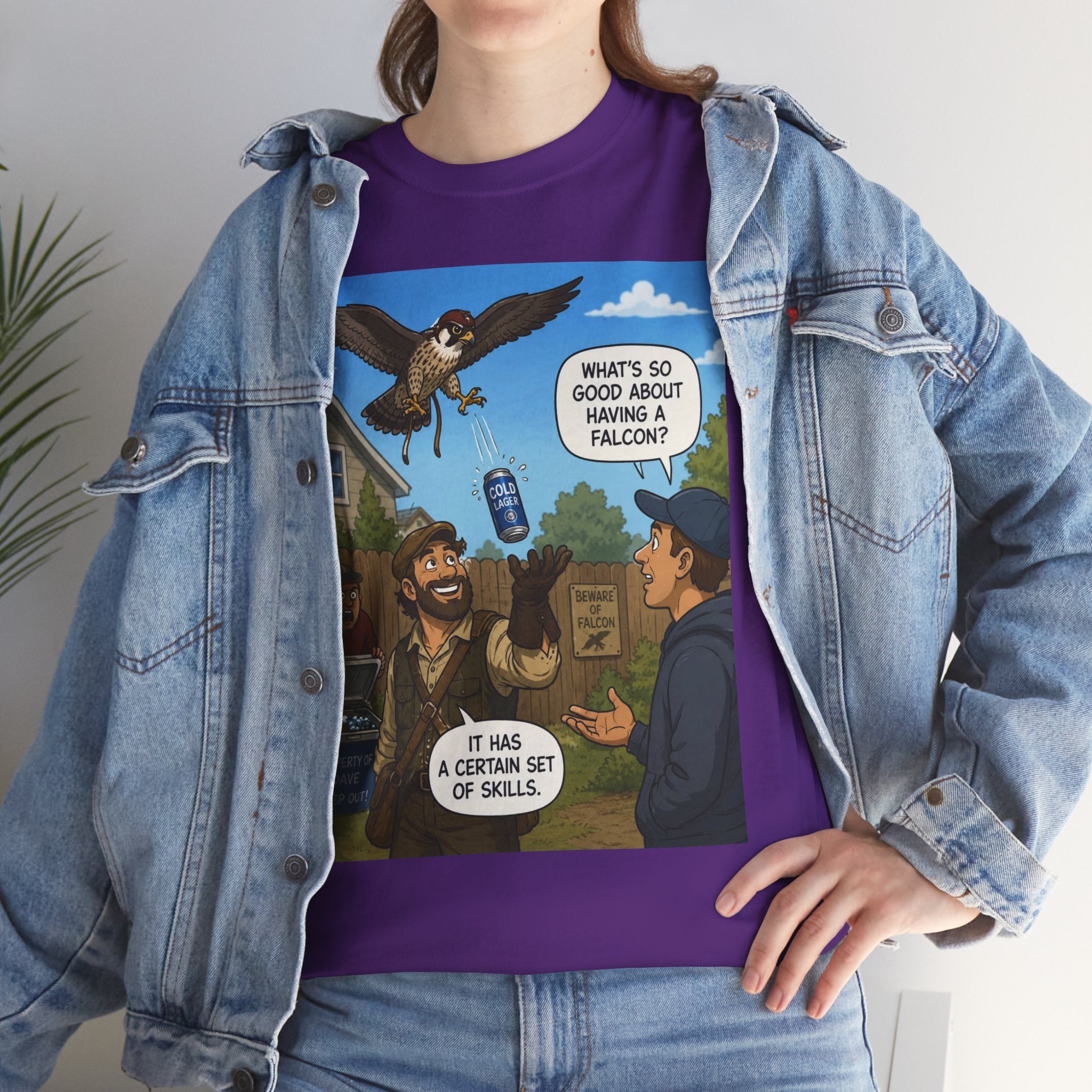 Creature Kingdom "What's So Good About Having a Falcon?" Falcon Tee