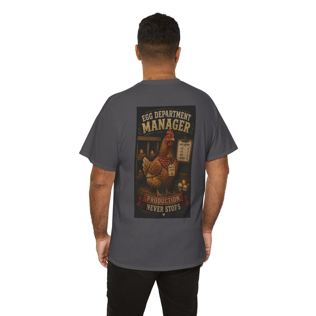 Creature Kingdom "Egg Department Manager" Chicken Tee