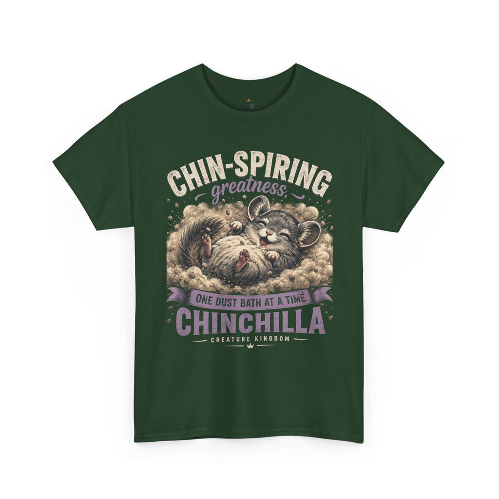 Creature Kingdom "Chin-Spiring Greatness" Chinchilla Tee