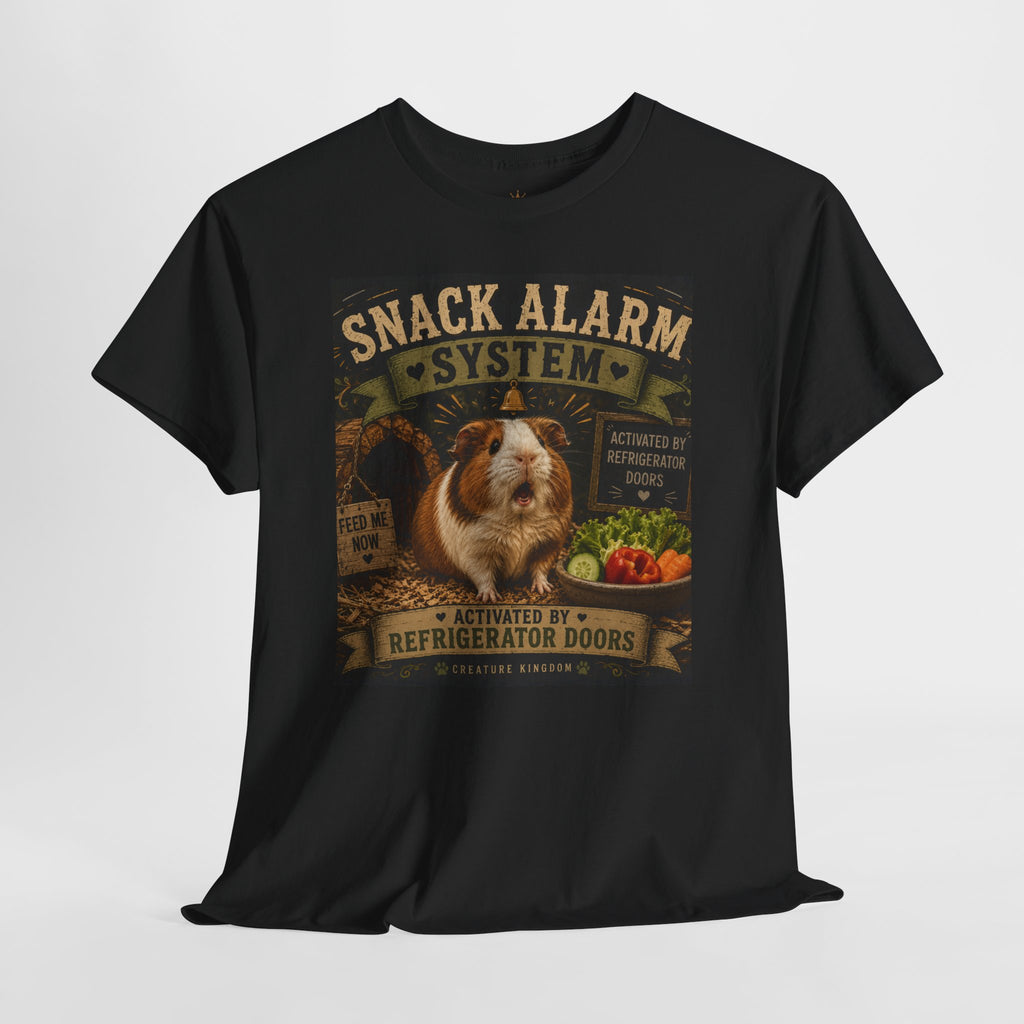 Creature Kingdom "Snack Alarm System" Guinea Pig Tee