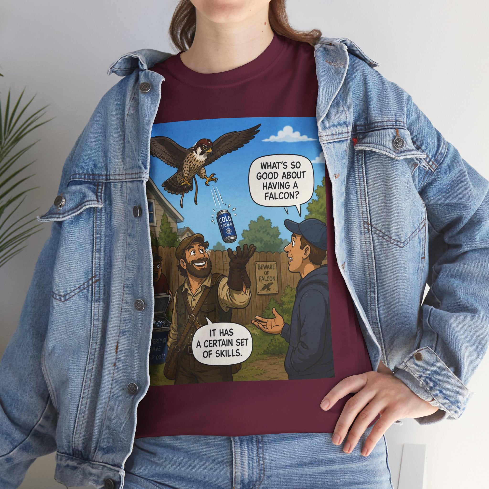 Creature Kingdom "What's So Good About Having a Falcon?" Falcon Tee
