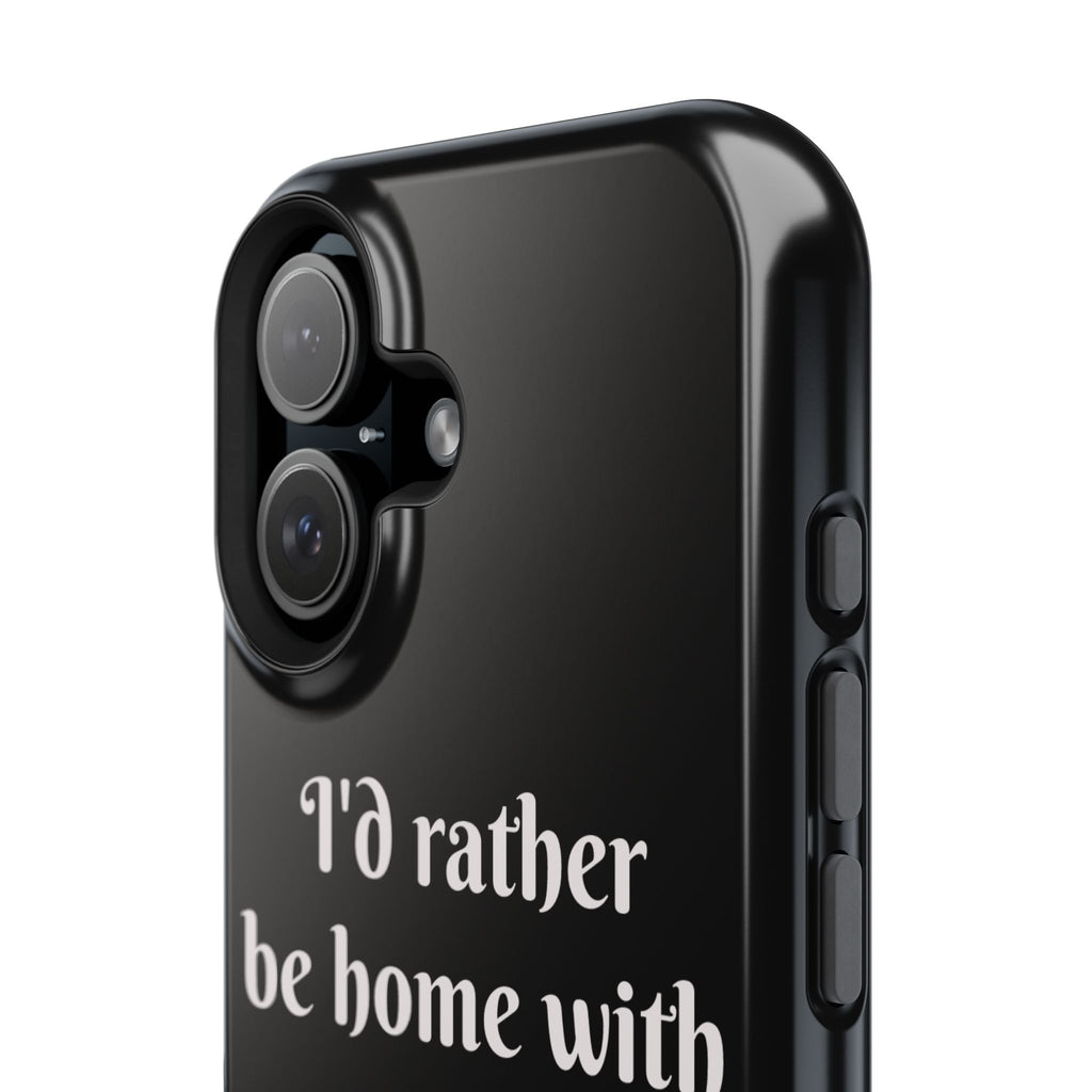 Creature Kingdom "I'd Rather Be Home With My Animals" Magnetic Phone Case