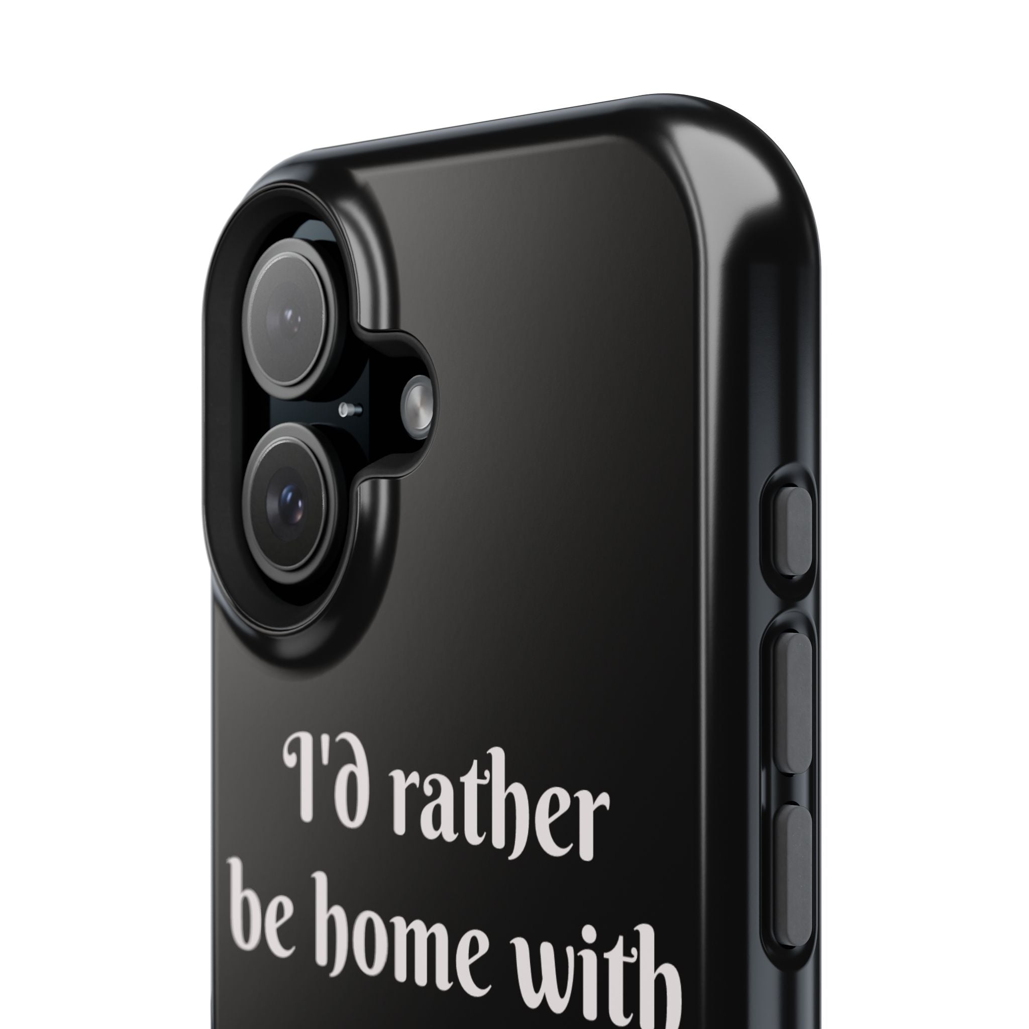 Creature Kingdom "I'd Rather Be Home With My Animals" Magnetic Phone Case