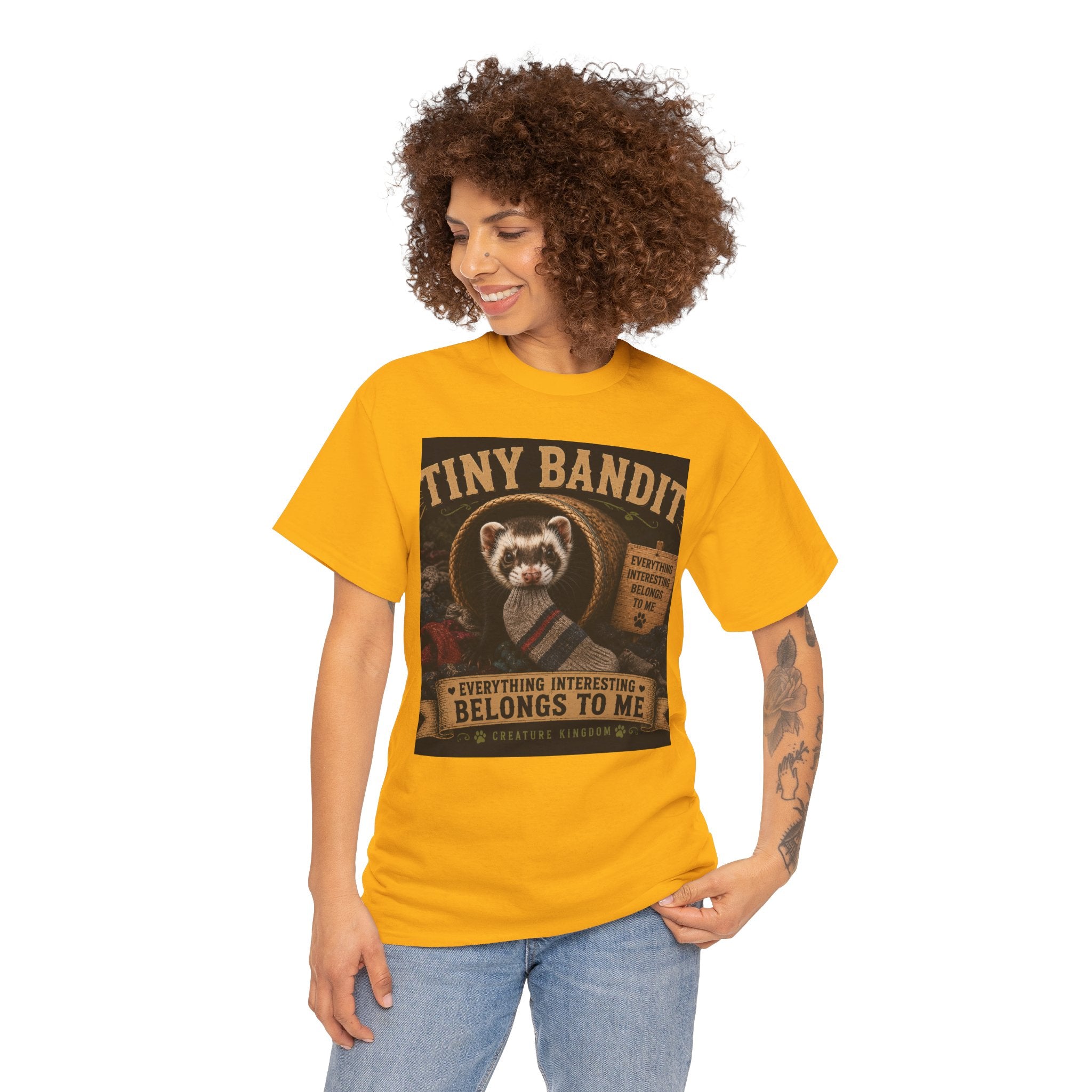 Creature Kingdom "Tiny Bandit" Ferret Tee