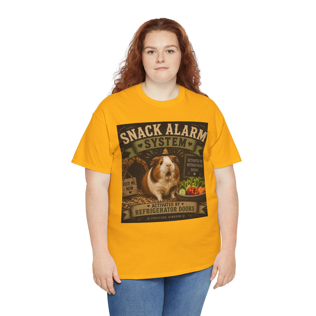 Creature Kingdom "Snack Alarm System" Guinea Pig Tee