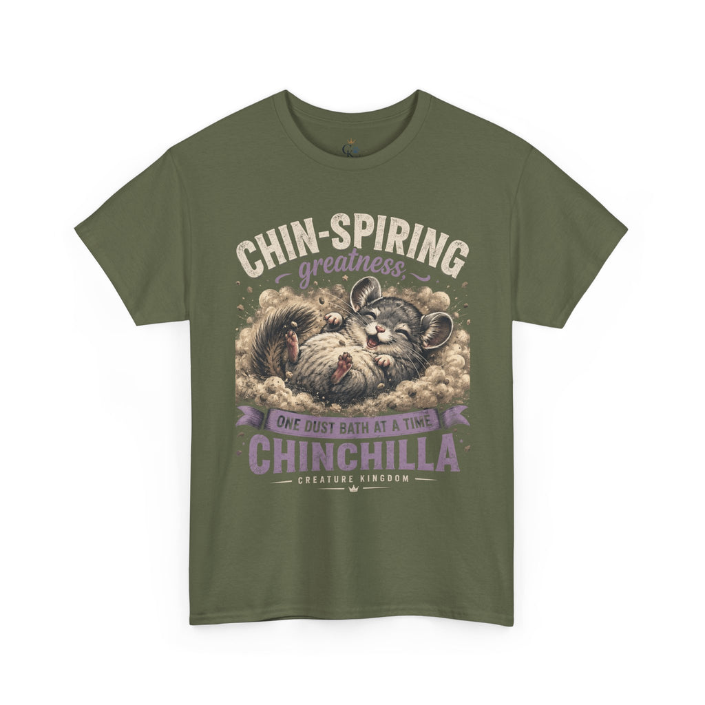 Creature Kingdom "Chin-Spiring Greatness" Chinchilla Tee