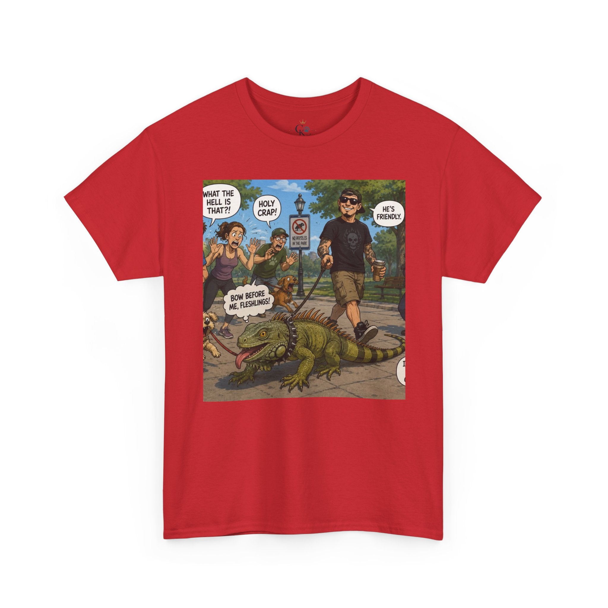 Creature Kingdom "What the Hell is That?!" Iguana Tee