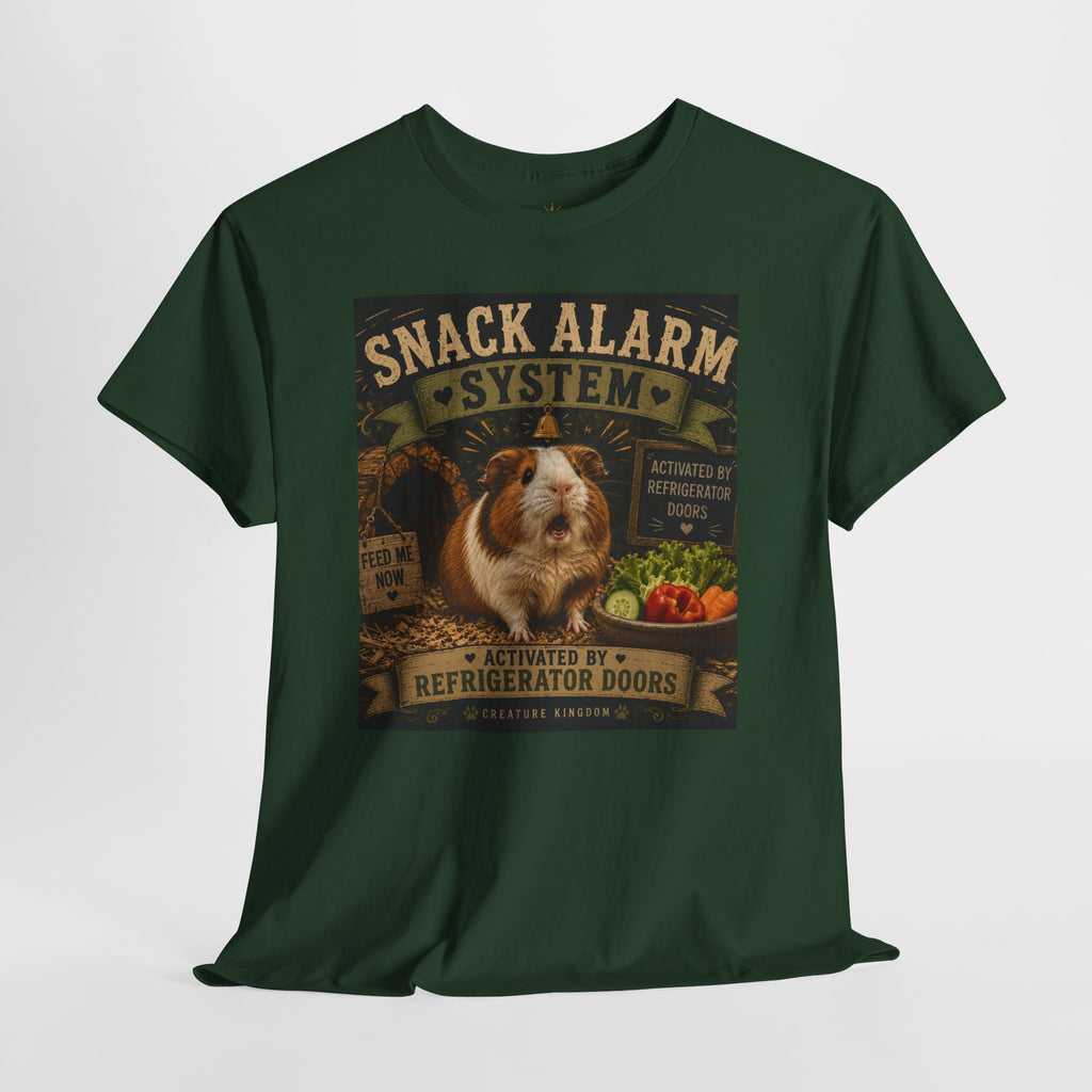Creature Kingdom "Snack Alarm System" Guinea Pig Tee