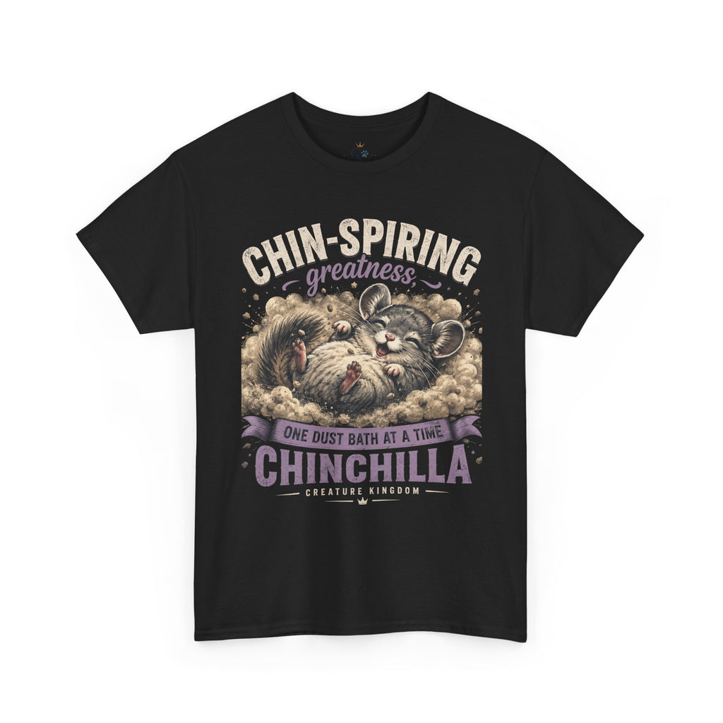 Creature Kingdom "Chin-Spiring Greatness" Chinchilla Tee