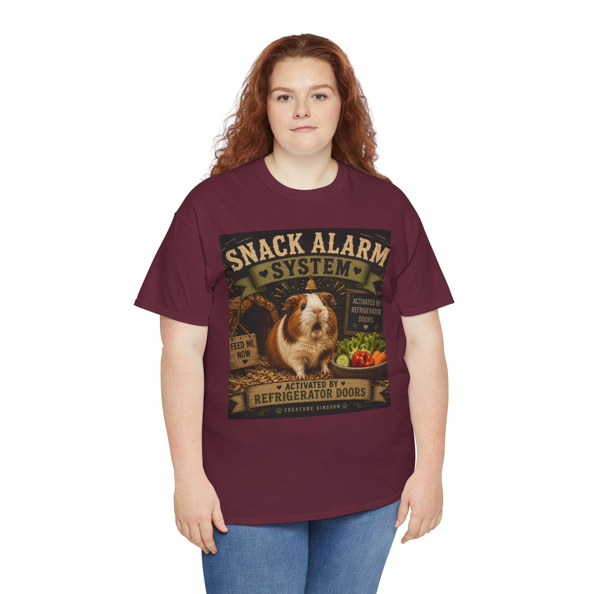 Creature Kingdom "Snack Alarm System" Guinea Pig Tee