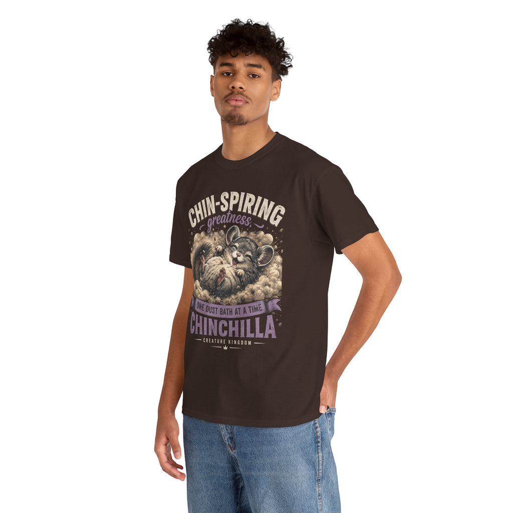 Creature Kingdom "Chin-Spiring Greatness" Chinchilla Tee