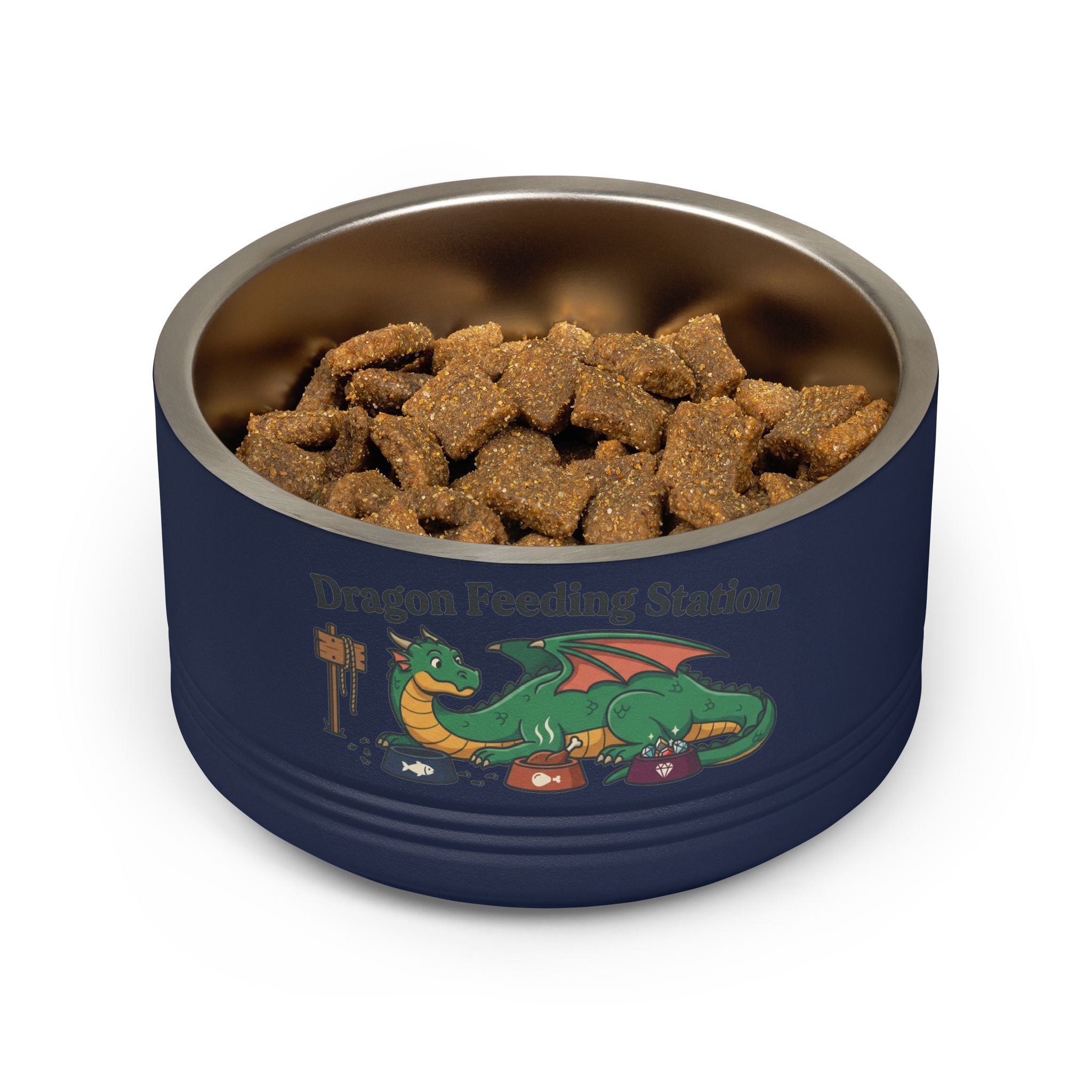 Creature Kingdom "Dragon Feeding Station" Reptile Pet Bowl