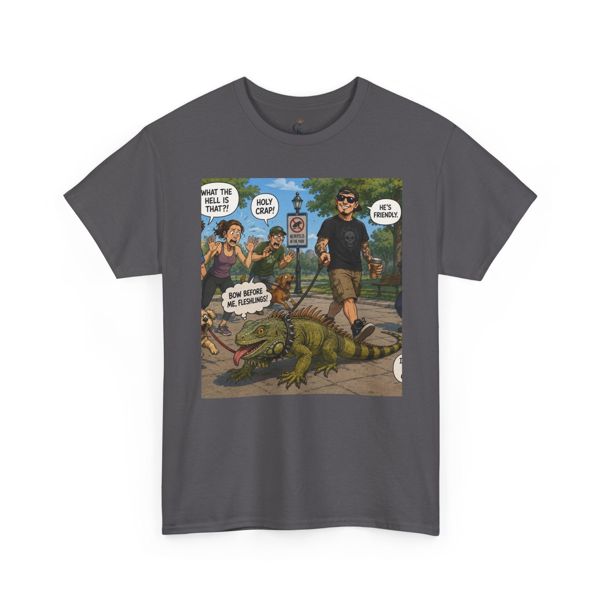 Creature Kingdom "What the Hell is That?!" Iguana Tee