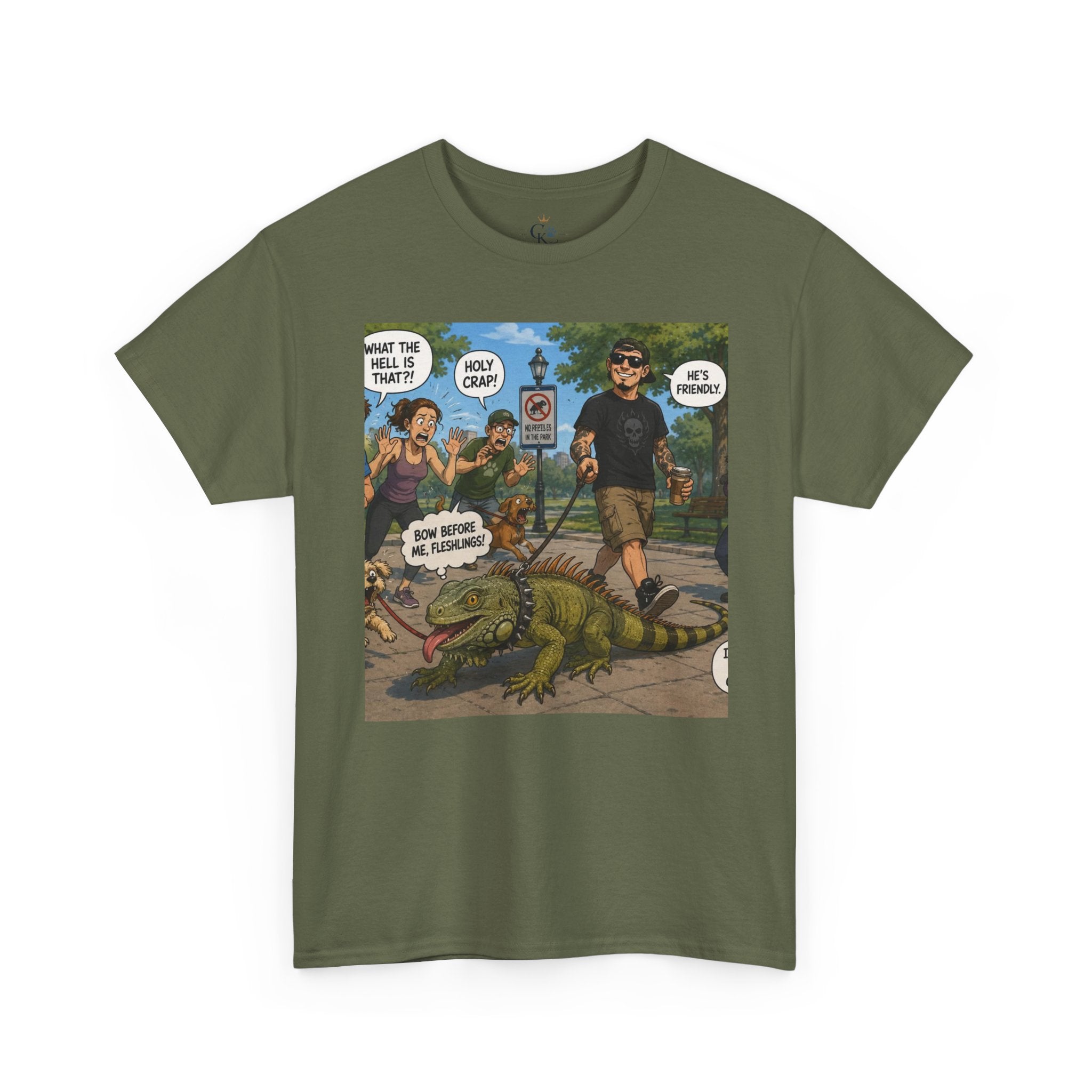 Creature Kingdom "What the Hell is That?!" Iguana Tee