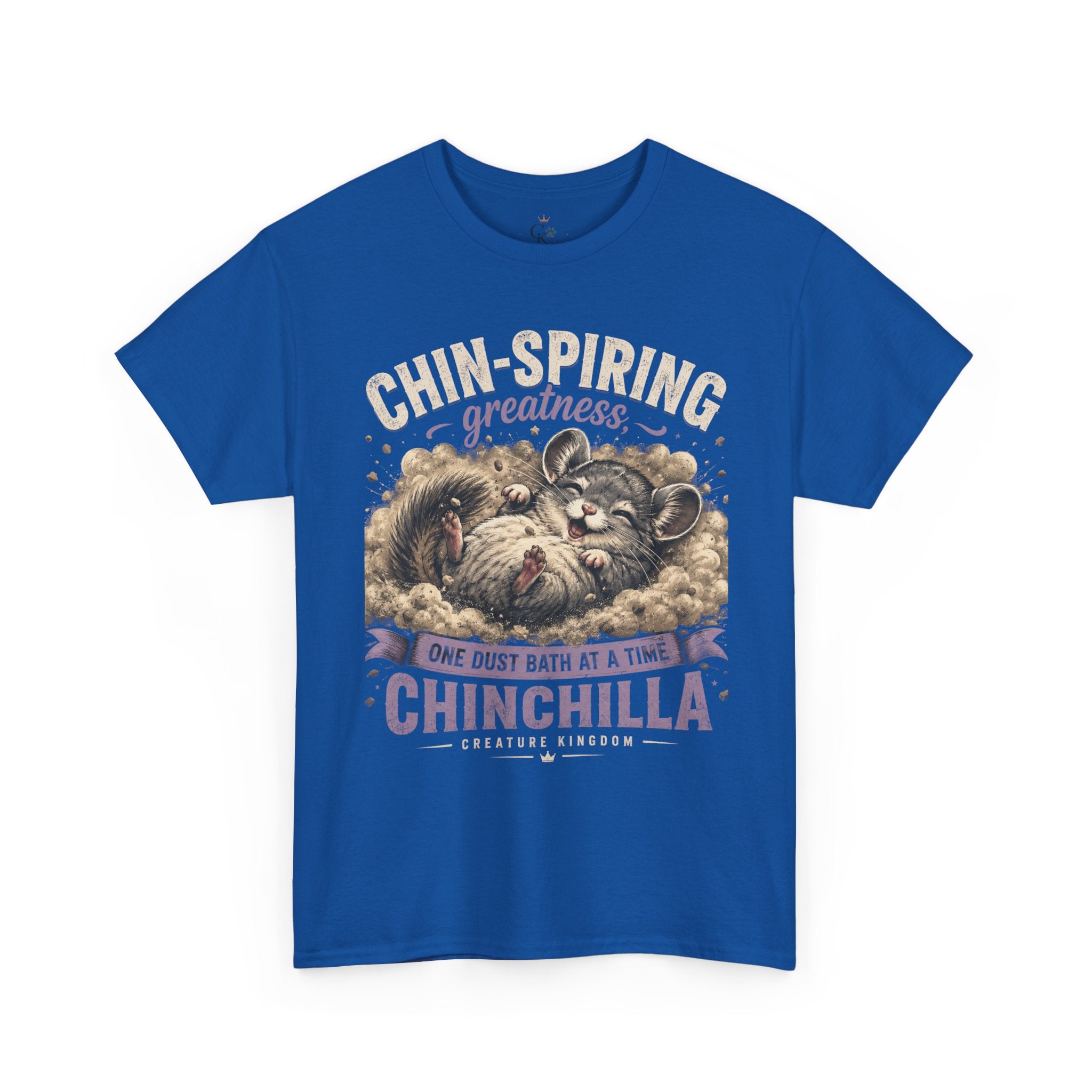 Creature Kingdom "Chin-Spiring Greatness" Chinchilla Tee