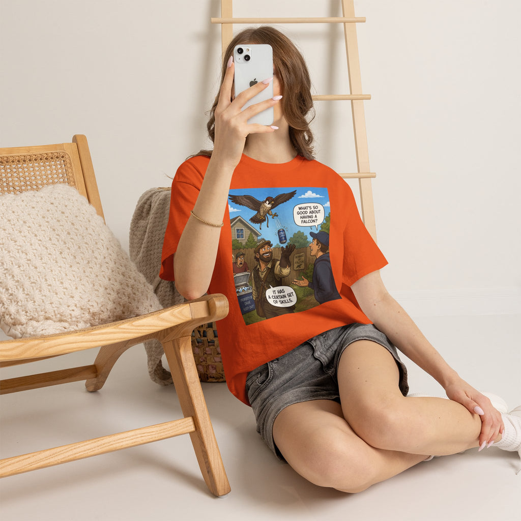 Creature Kingdom "What's So Good About Having a Falcon?" Falcon Tee