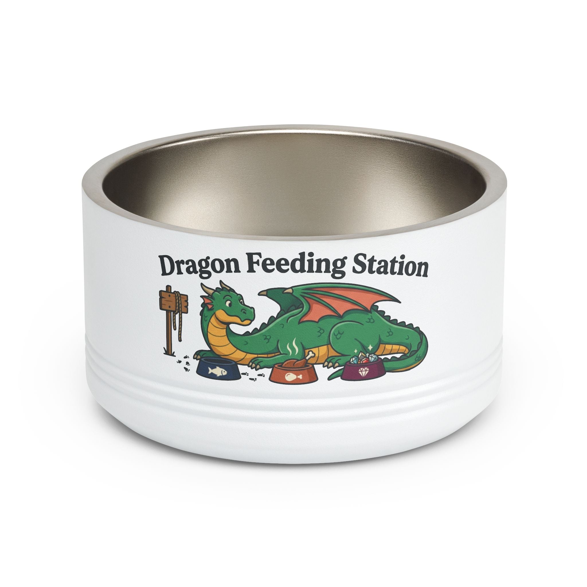 Creature Kingdom "Dragon Feeding Station" Reptile Pet Bowl