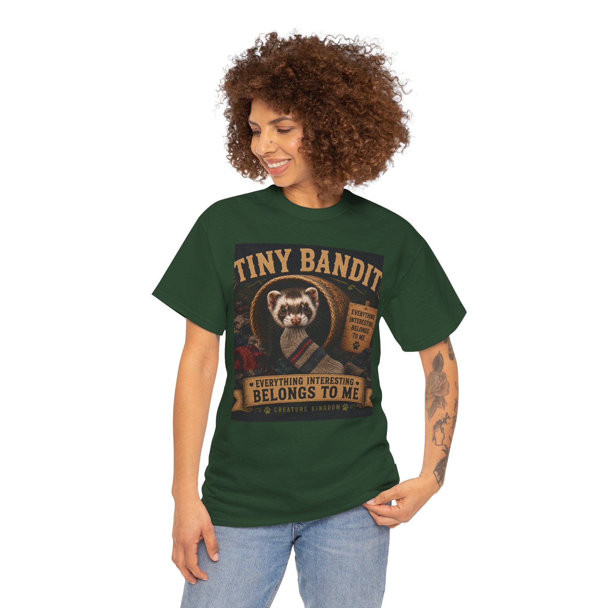 Creature Kingdom "Tiny Bandit" Ferret Tee