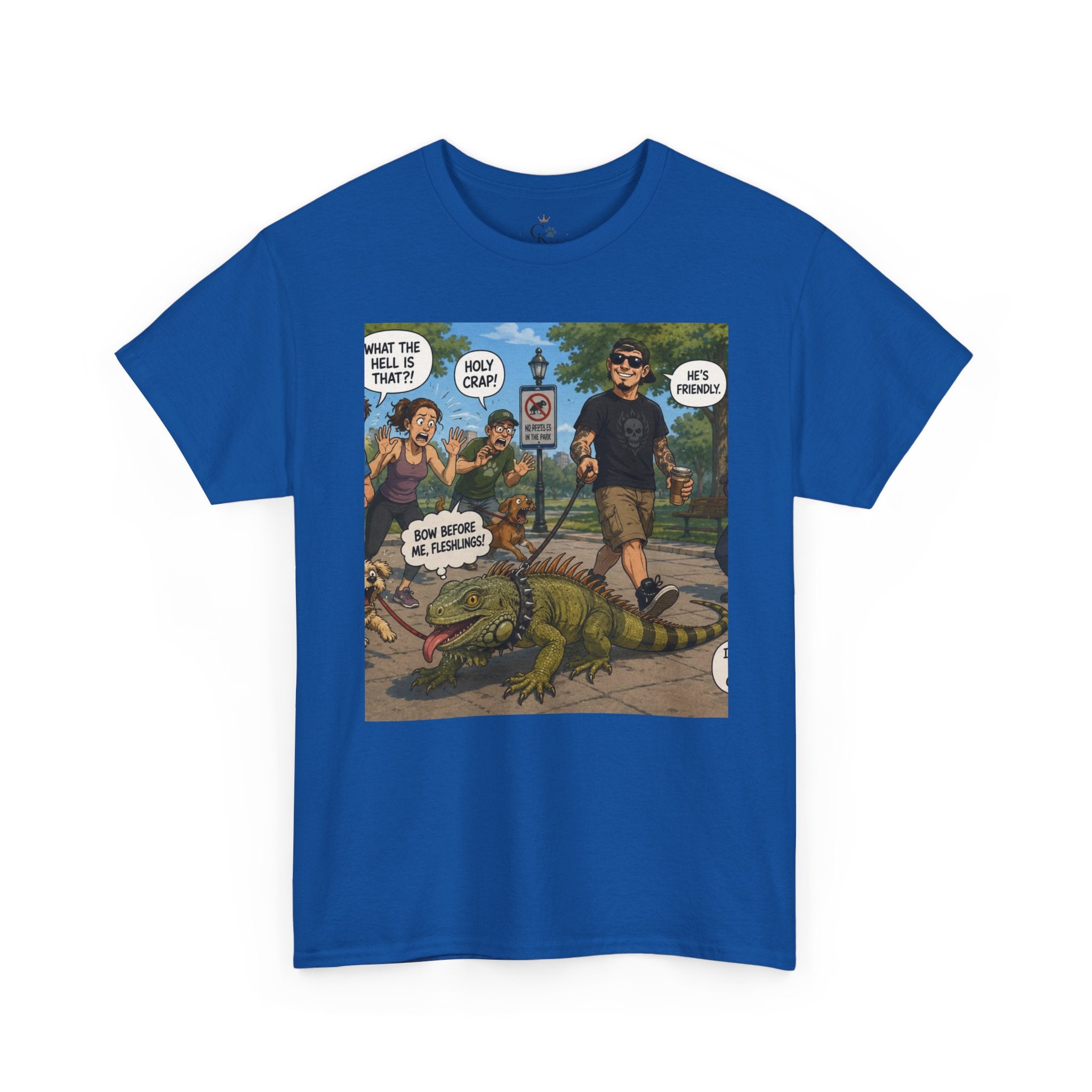Creature Kingdom "What the Hell is That?!" Iguana Tee