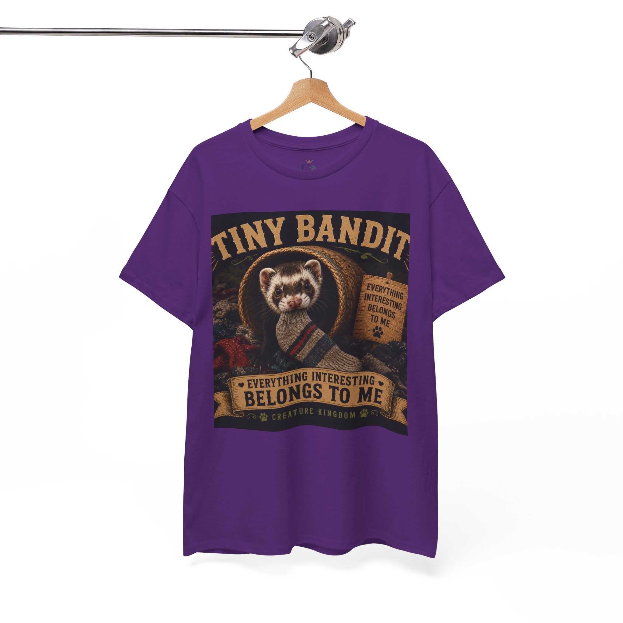 Creature Kingdom "Tiny Bandit" Ferret Tee