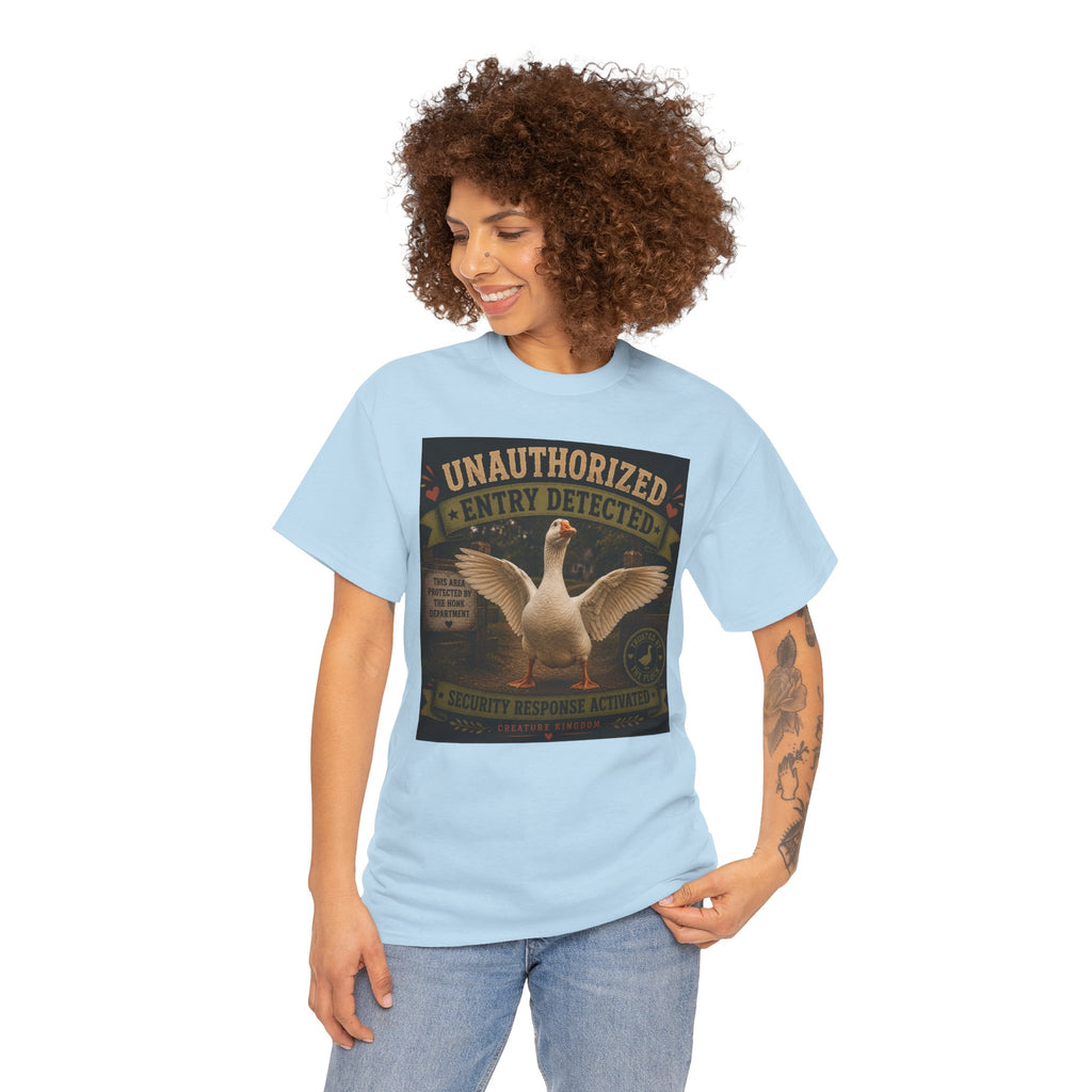 Creature Kingdom "Unauthorized Entry Detected" Goose Tee