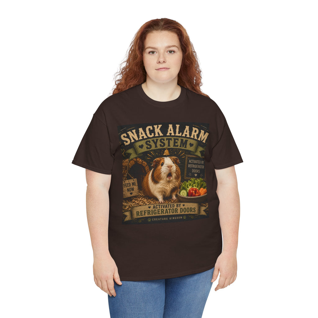 Creature Kingdom "Snack Alarm System" Guinea Pig Tee
