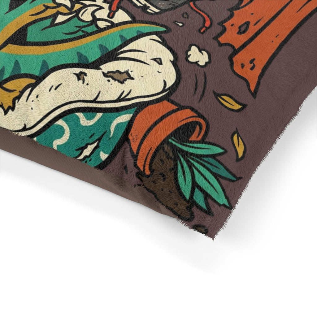 Creature Kingdom "Dino Destruction" Velociraptor Pet Bed