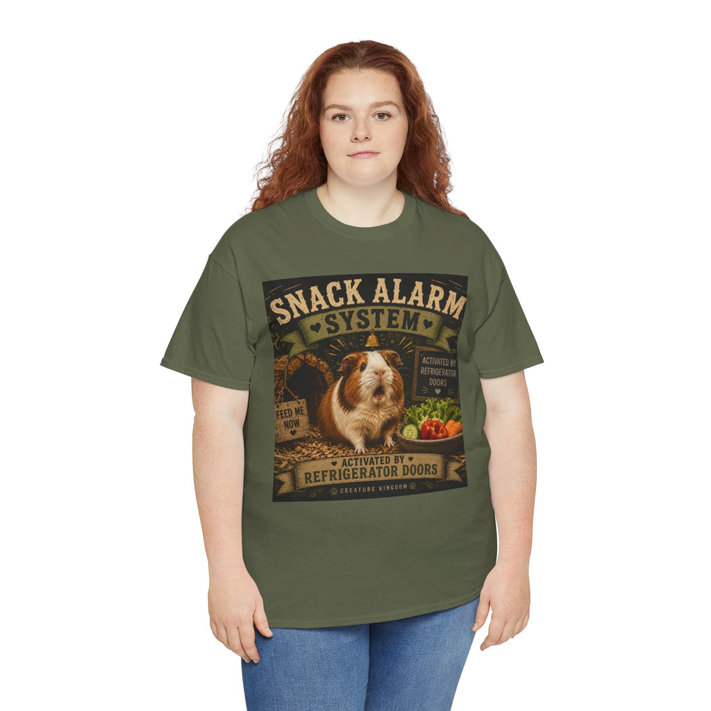 Creature Kingdom "Snack Alarm System" Guinea Pig Tee