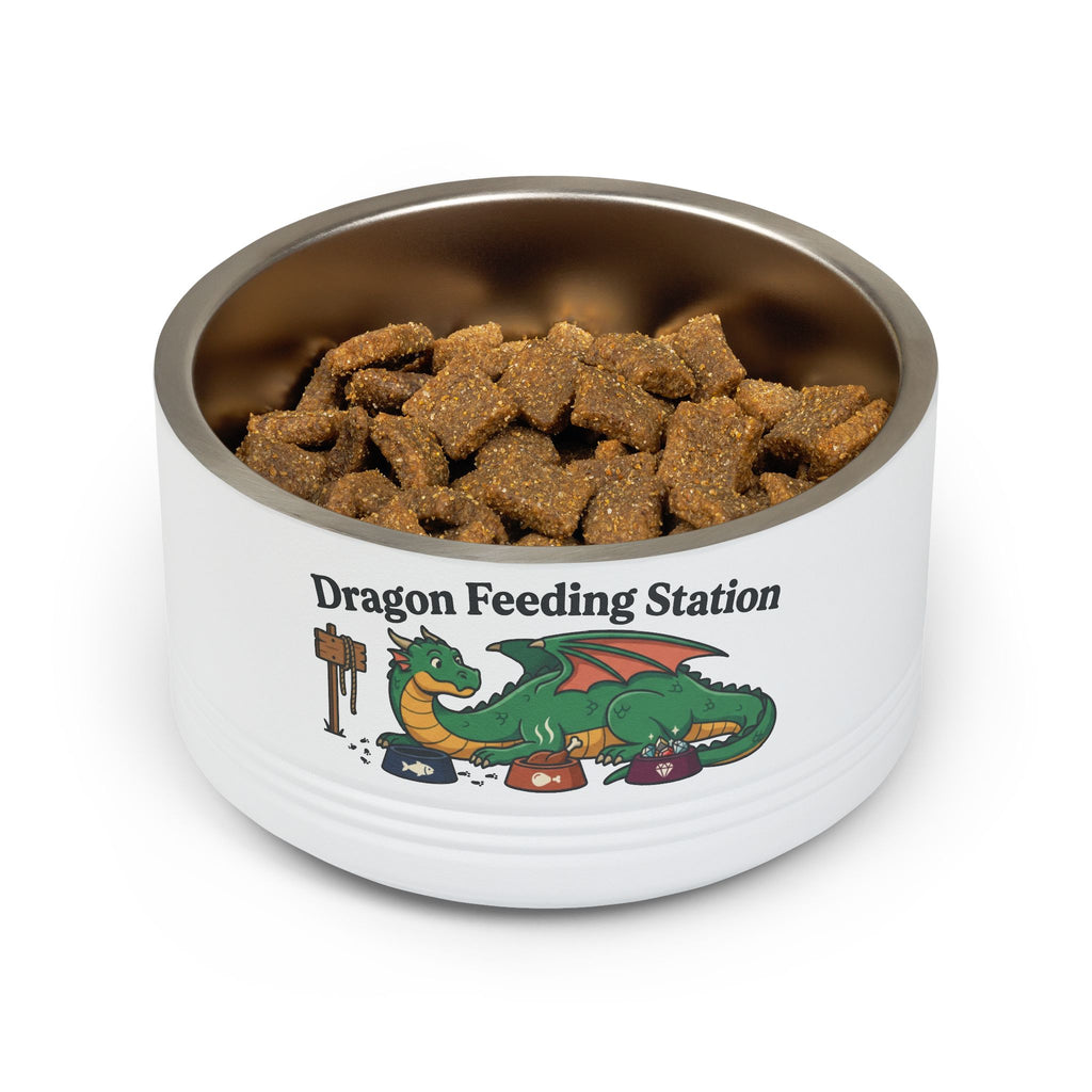 Creature Kingdom "Dragon Feeding Station" Reptile Pet Bowl