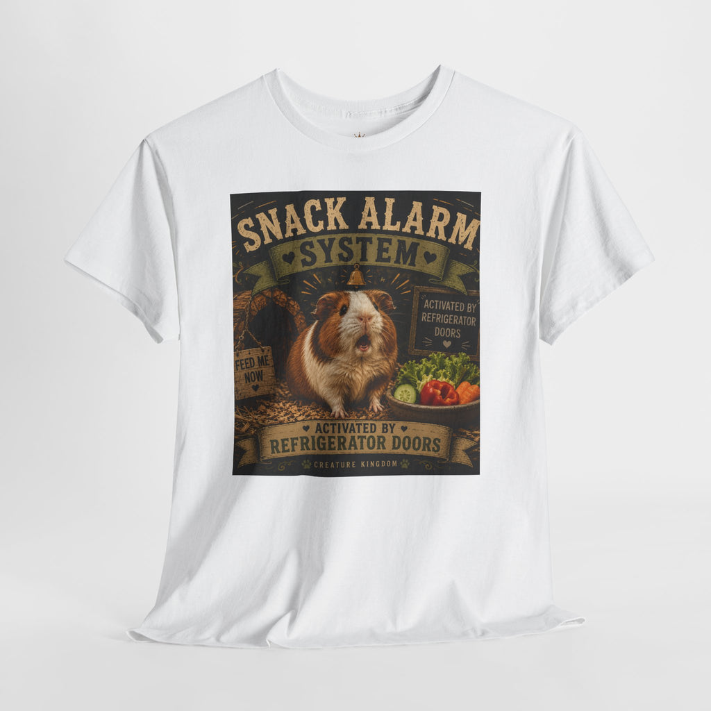 Creature Kingdom "Snack Alarm System" Guinea Pig Tee
