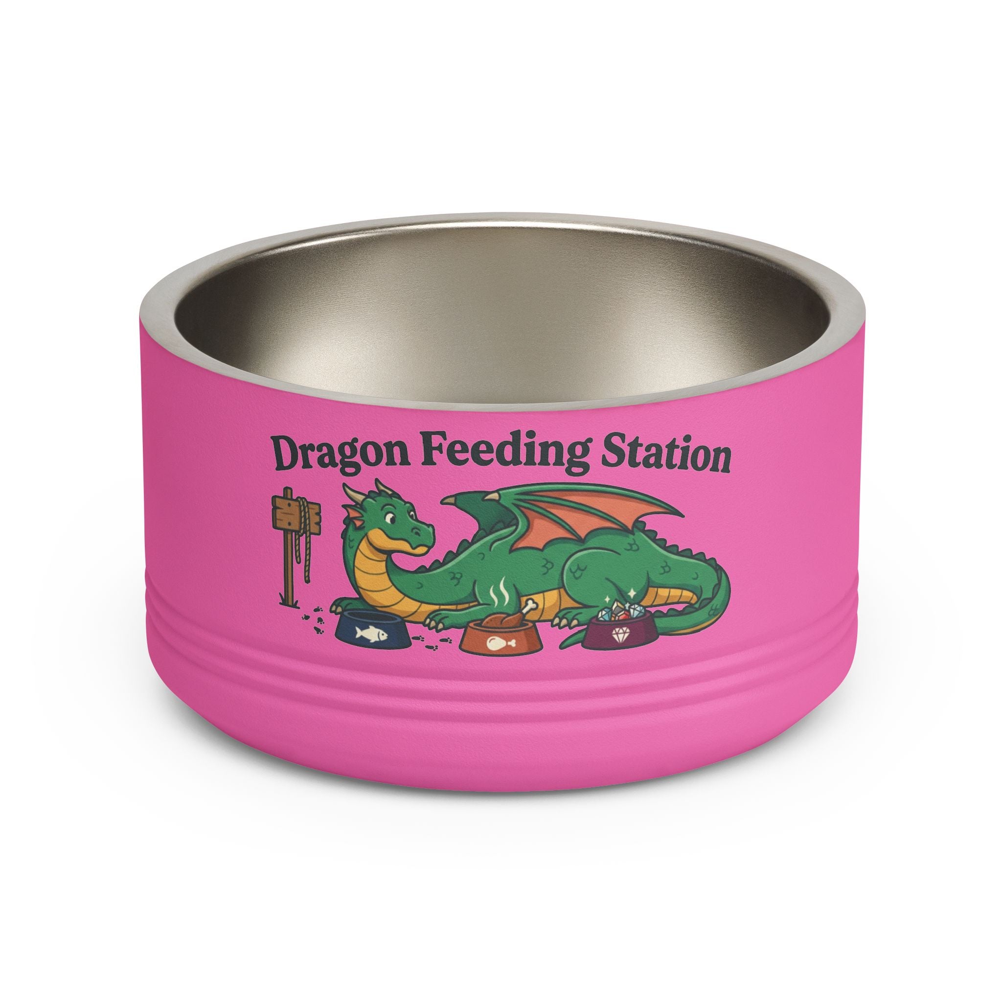 Creature Kingdom "Dragon Feeding Station" Reptile Pet Bowl
