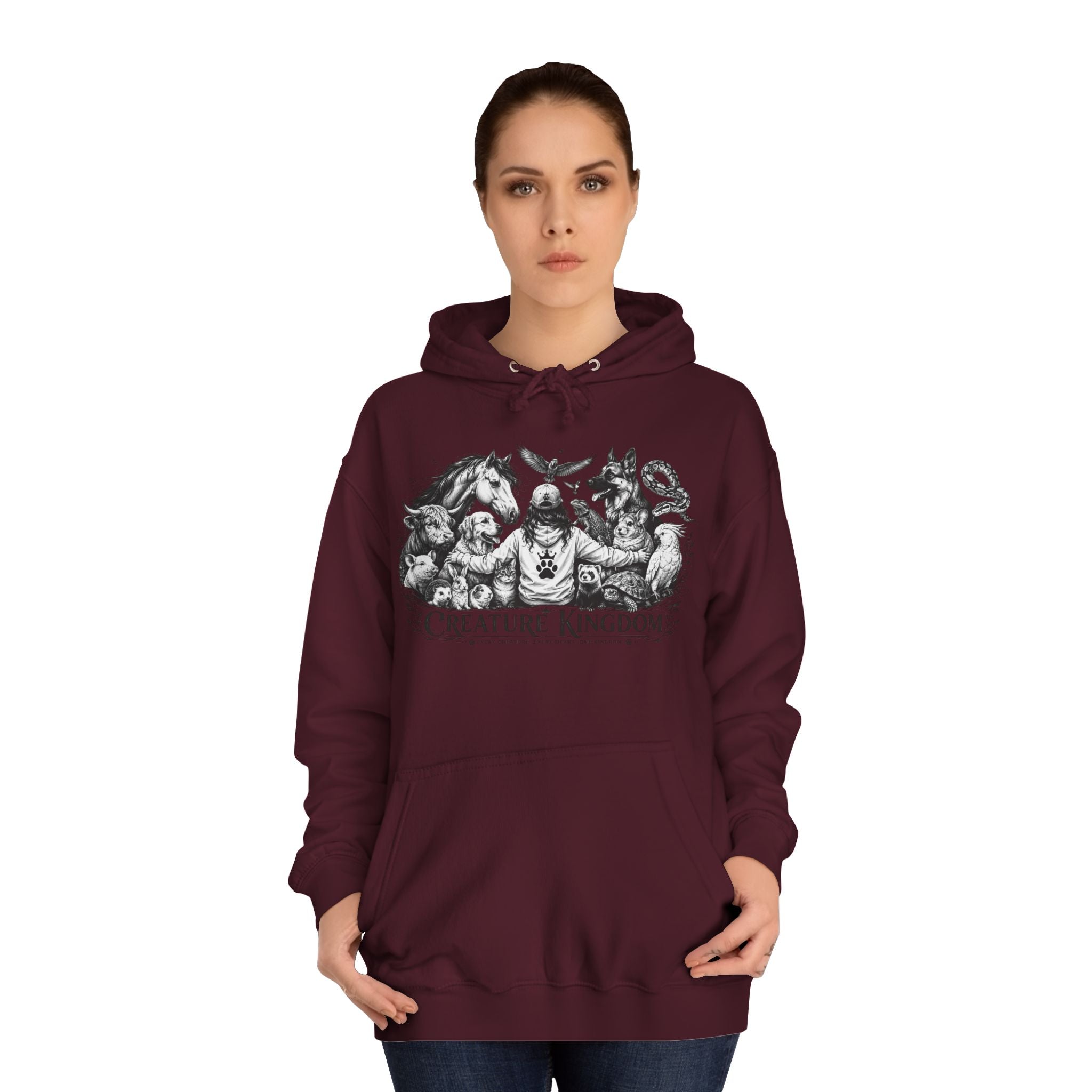 Creature Kingdom "Today I Choose Violence" Goat Hoodie