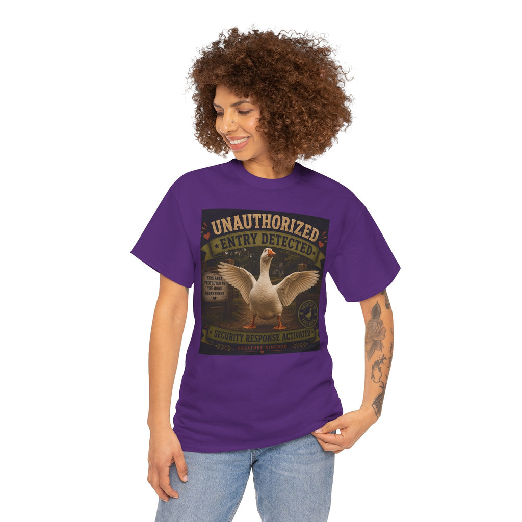 Creature Kingdom "Unauthorized Entry Detected" Goose Tee