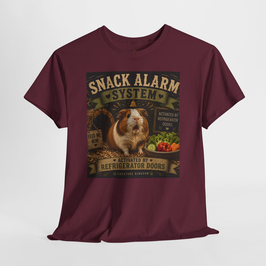 Creature Kingdom "Snack Alarm System" Guinea Pig Tee